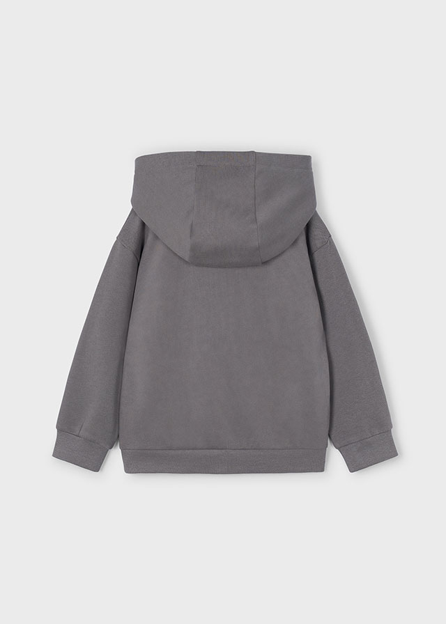 Bluza z kapturem szara