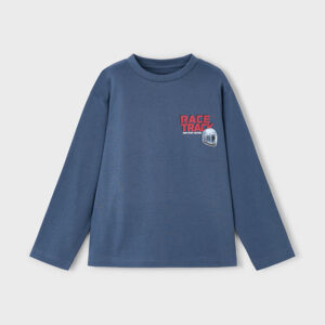 Koszulka długi rękaw stal