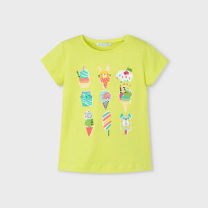 Koszulka krótki rękaw limonka