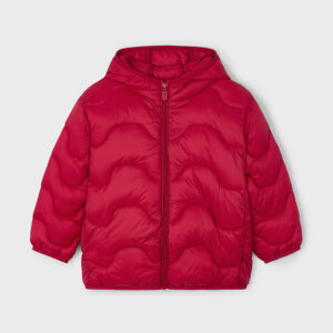Kurtka dziewczęca przejściowa czerwona