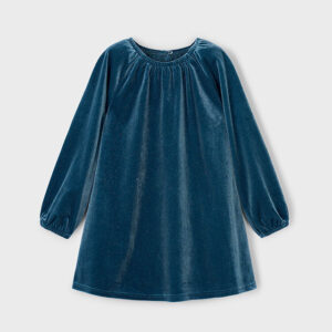 Sukienka dla dziewczynki z aksamitu