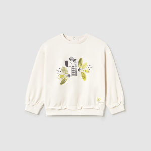 Bluza dziewczęca kremowa – 12 M (80 cm)