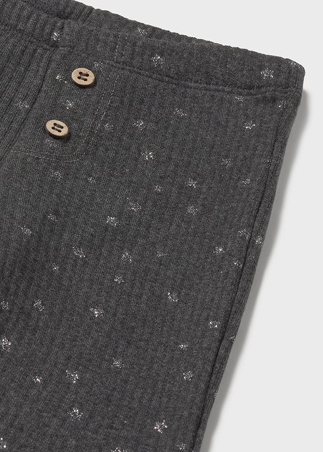 Getry typu dzwony dla dziewczynki grafitowe – 12 M (80 cm)