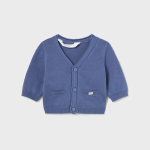 Sweter rozpinany chłopięcy niebieski – 2-4 M (65 cm)