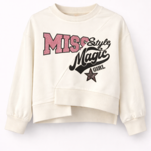 Bluza dla dziewczynki kremowa – 3 (98cm)