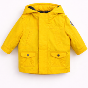 Kurtka chłopięca wiatrówka żółta – 6M (68cm)