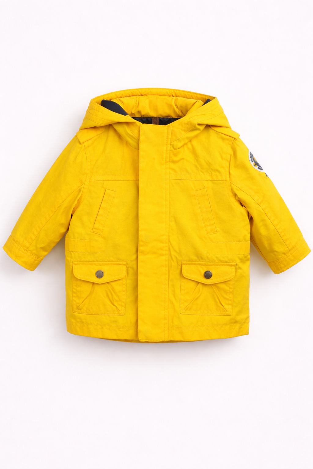 Kurtka chłopięca wiatrówka żółta – 6M (68cm)