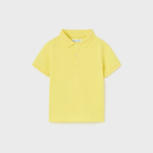 Koszulka polo chłopięca cytrynowa – 12 M (80 cm)