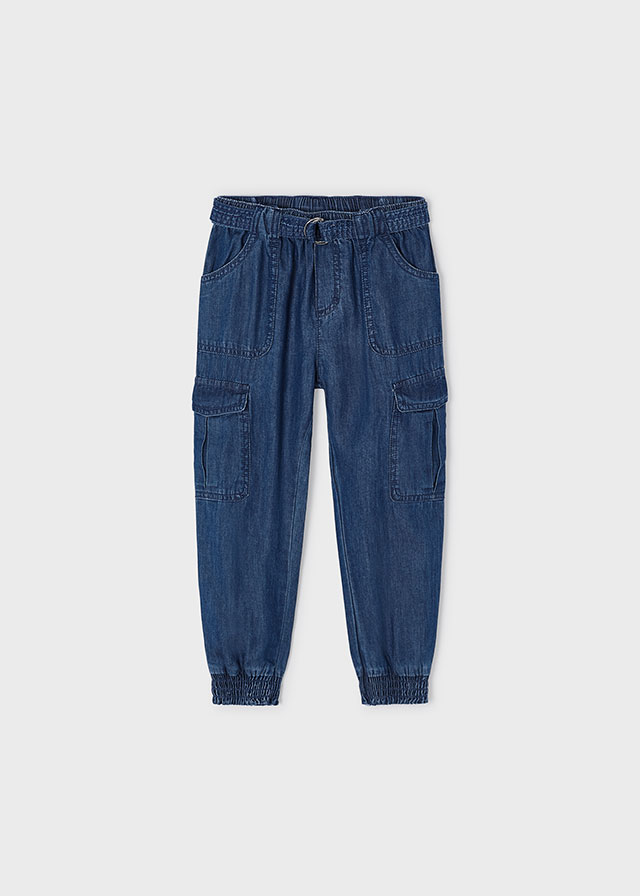 Spodnie dla dziewczynki jeansowe – 7 (122cm)