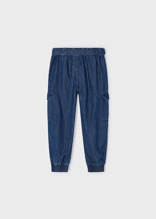 Spodnie dla dziewczynki jeansowe – 7 (122cm)