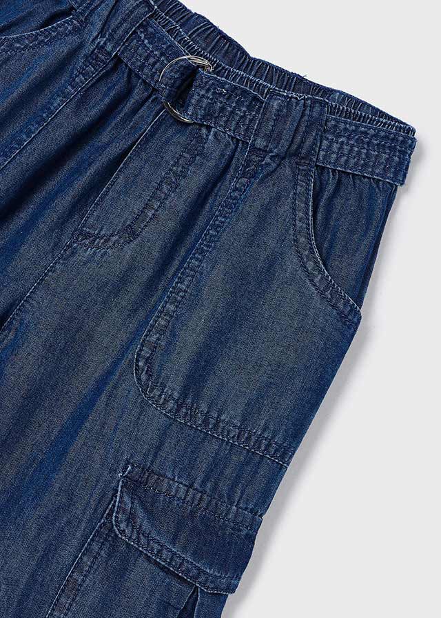 Spodnie dla dziewczynki jeansowe – 7 (122cm)