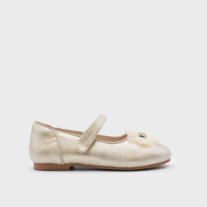 Buty dla dziewczynki baleriny złote – 32 (21 cm)
