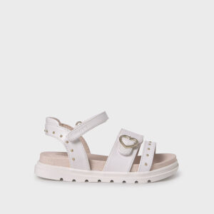 Buty dla dziewczynki sandały białe – 26 (17 cm)
