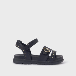 Buty dla dziewczynki sandały czarne – 31 (20 cm)